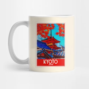 Travel Art Kyoto Japan Mug